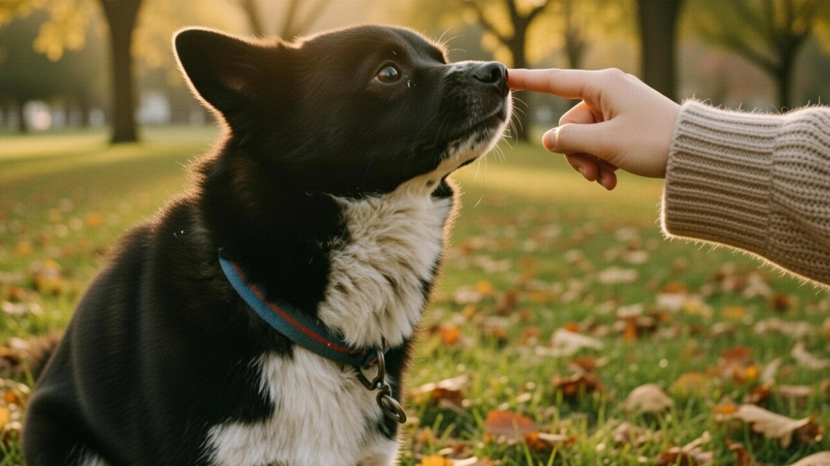 hand commands dogs
